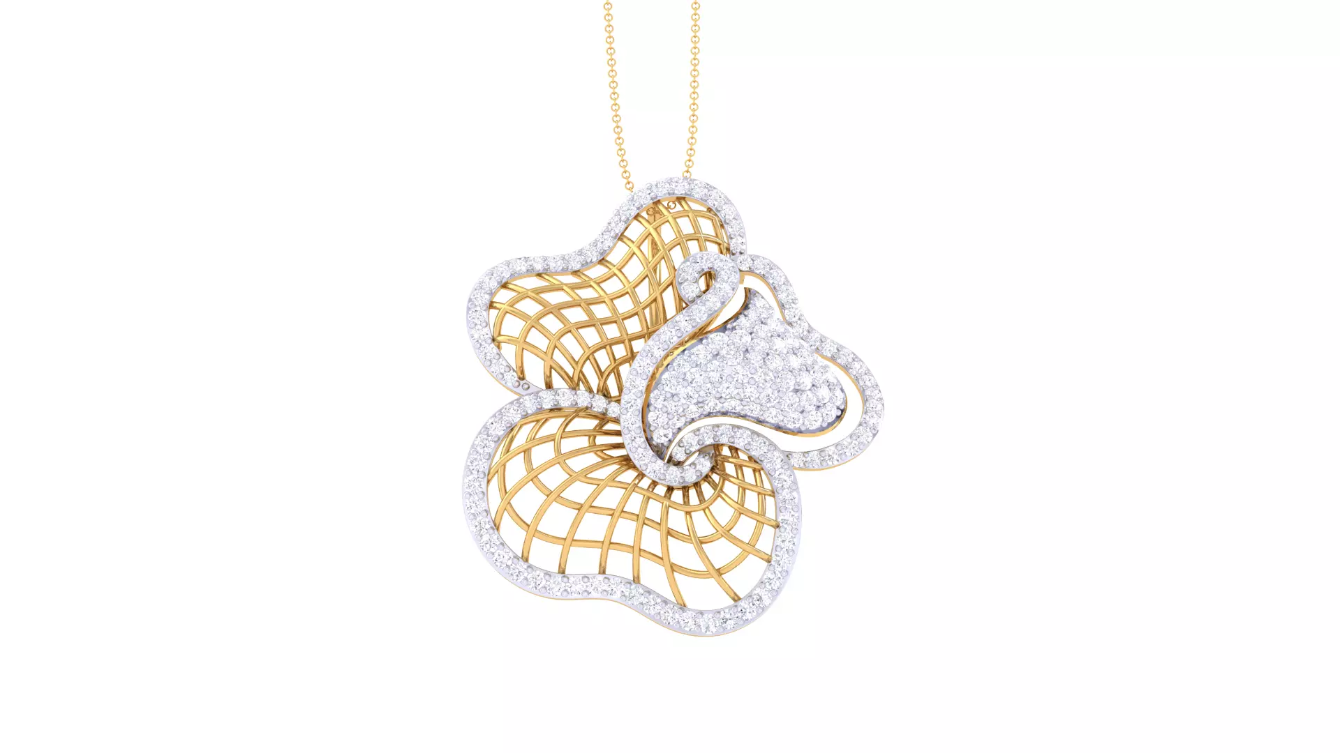 Women Pendant 3dm STL OBJ FBX Renders Details 3D print model_0