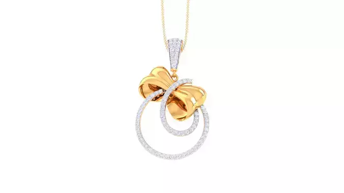 Women Pendant 3dm STL OBJ FBX Renders Details