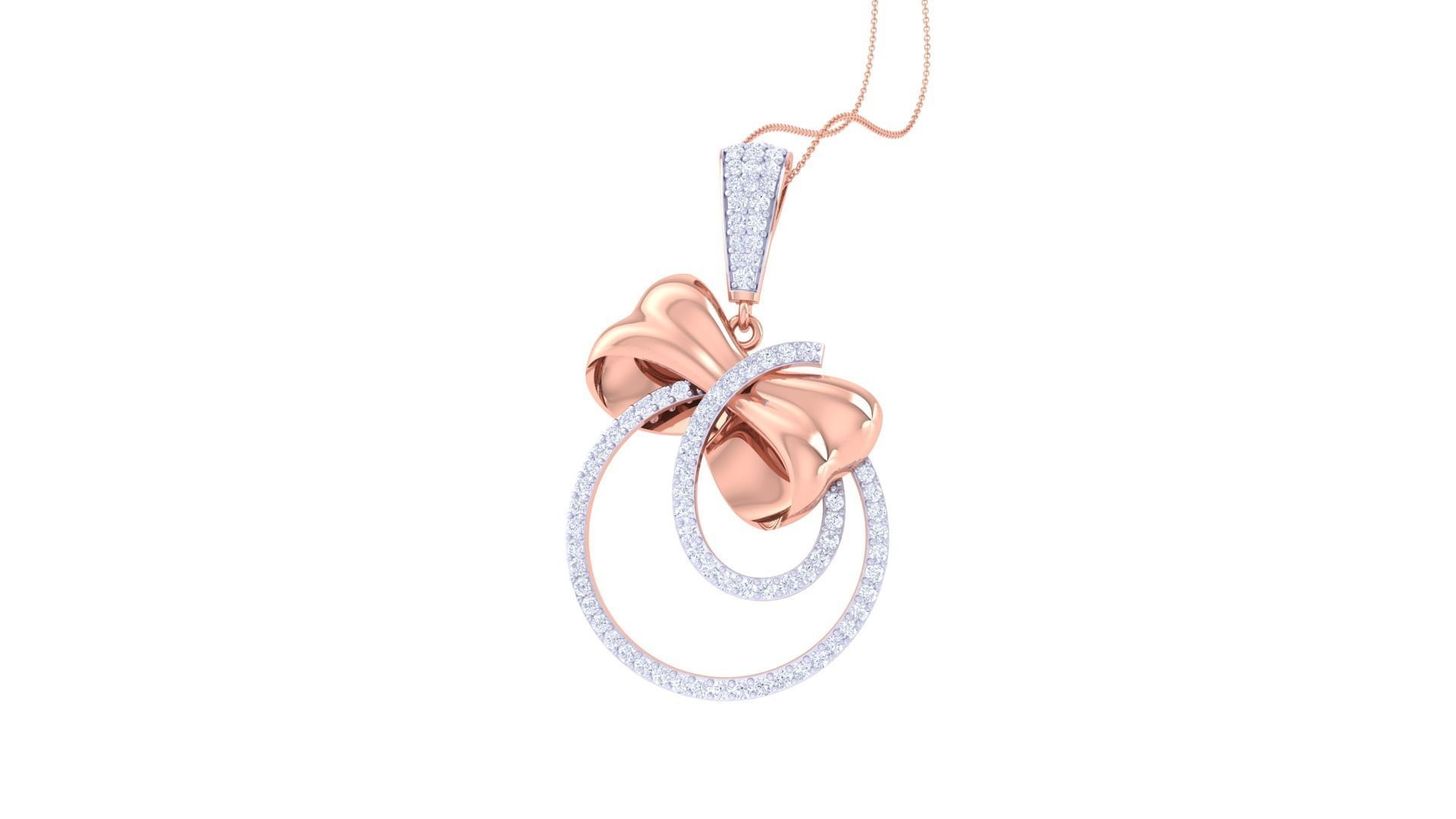 Women Pendant 3dm STL OBJ FBX Renders Details 3D print model_1