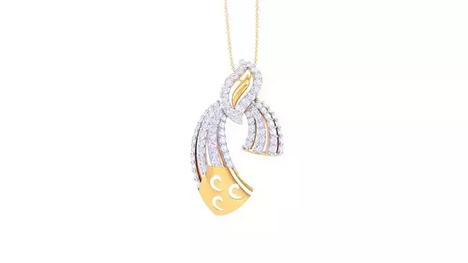 Women Pendant 3dm STL OBJ FBX Renders Details