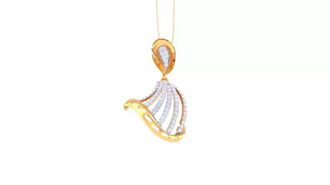 Women Pendant 3dm STL OBJ FBX Renders Details