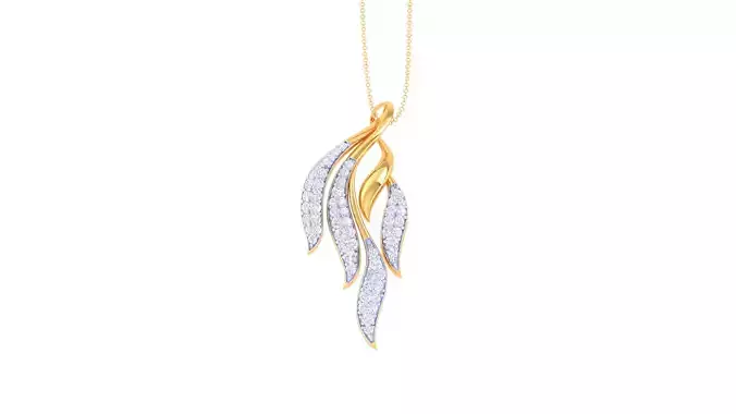 Women Pendant 3dm STL OBJ FBX Renders Details