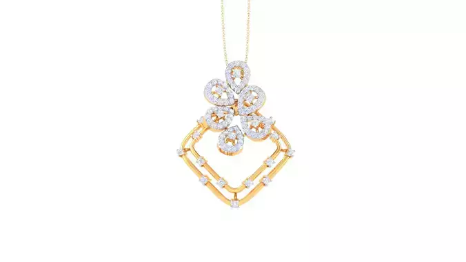 Women Pendant 3dm STL OBJ FBX Renders Details