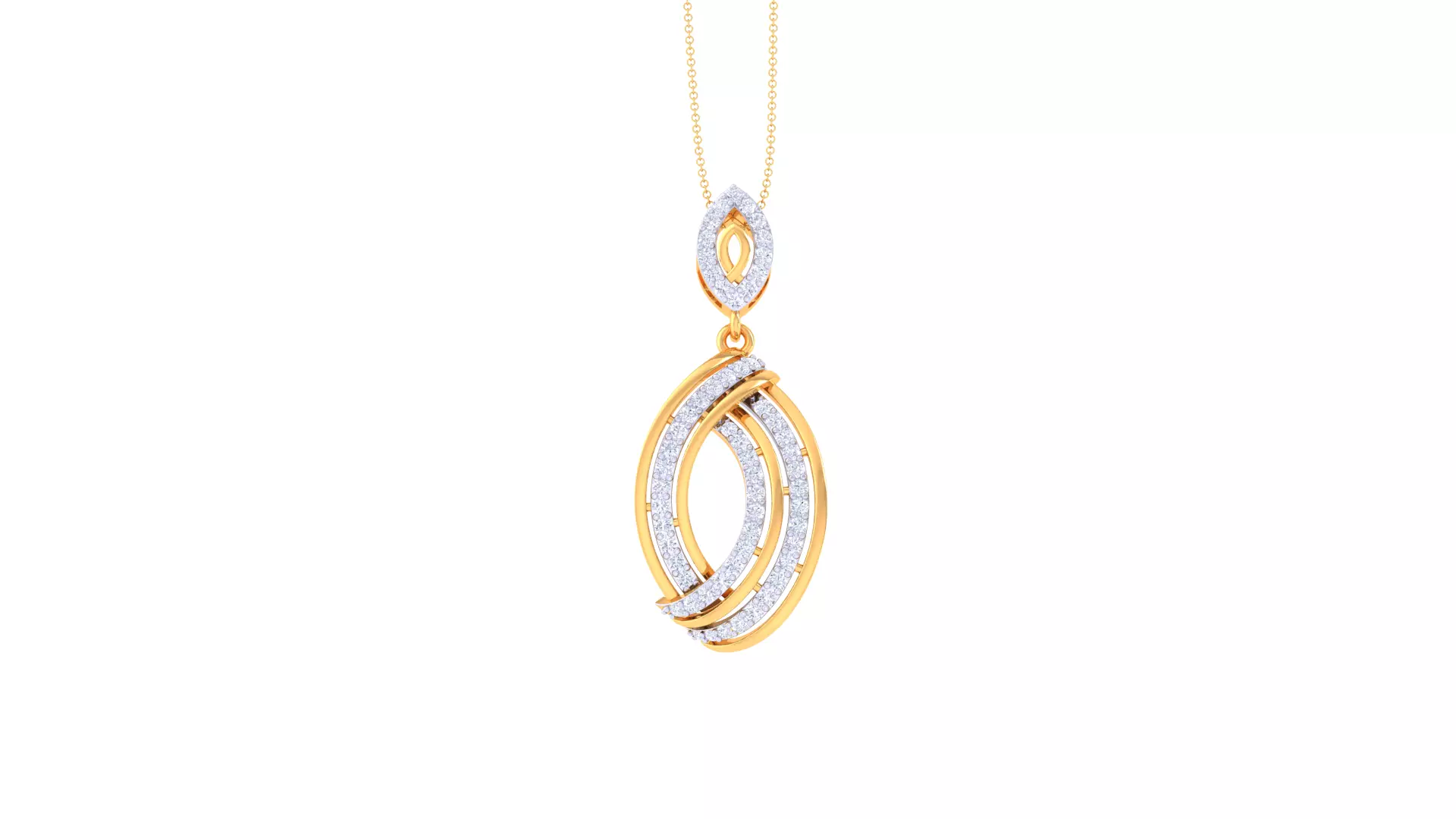 Women Pendant 3dm STL OBJ FBX Renders Details 3D print model_0