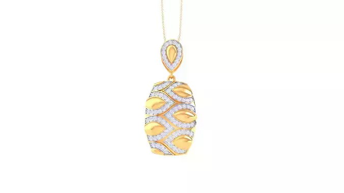 Women Pendant 3dm STL OBJ FBX Renders Details