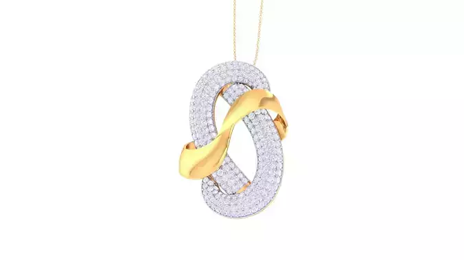Women Pendant 3dm STL OBJ FBX Renders Details
