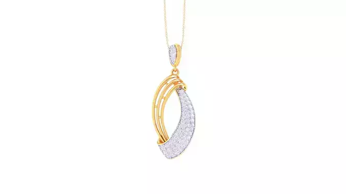 Women Pendant 3dm STL OBJ FBX Renders Details