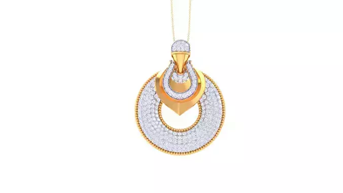 Women Pendant 3dm STL OBJ FBX Renders Details