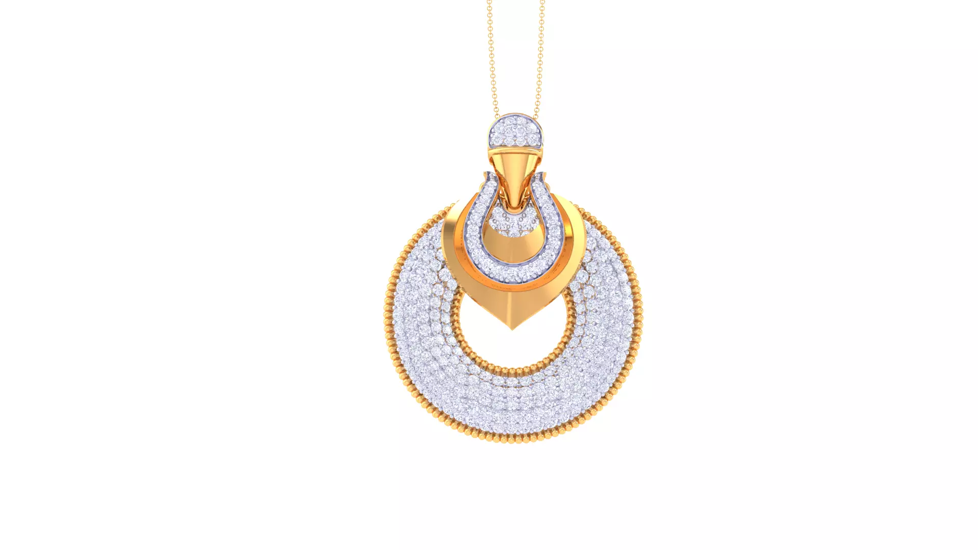Women Pendant 3dm STL OBJ FBX Renders Details 3D print model_0