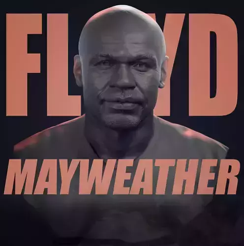 Floyd Mayweather 3D print model