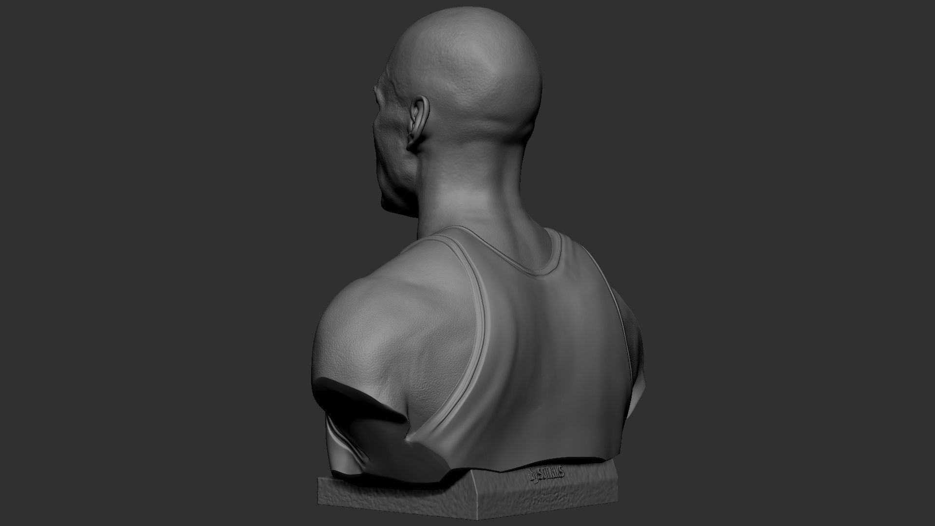 Michael Jordan 3D print model_5