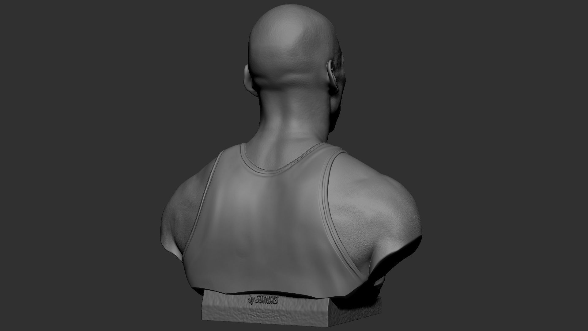 Michael Jordan 3D print model_11