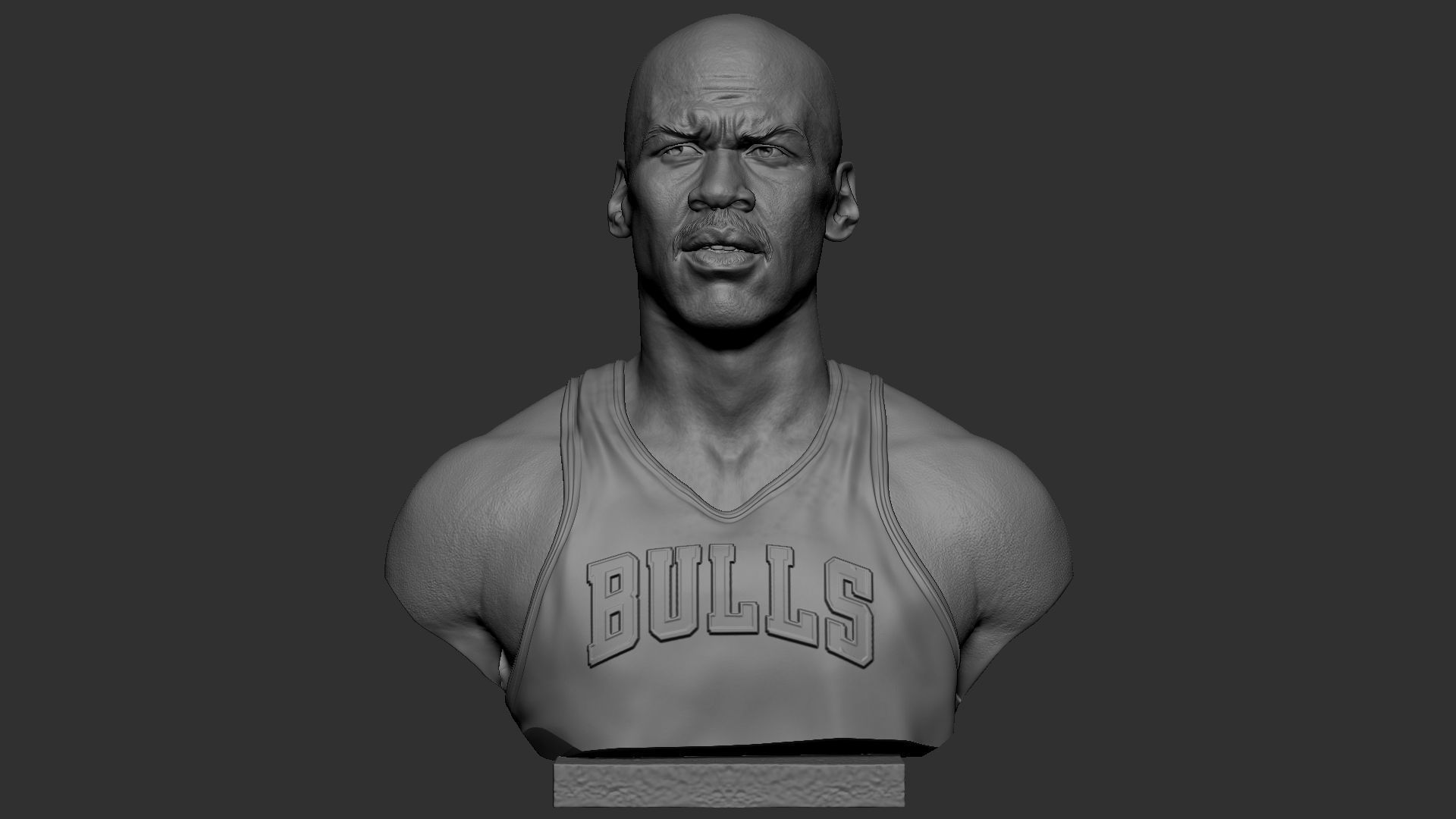 Michael Jordan 3D print model_2