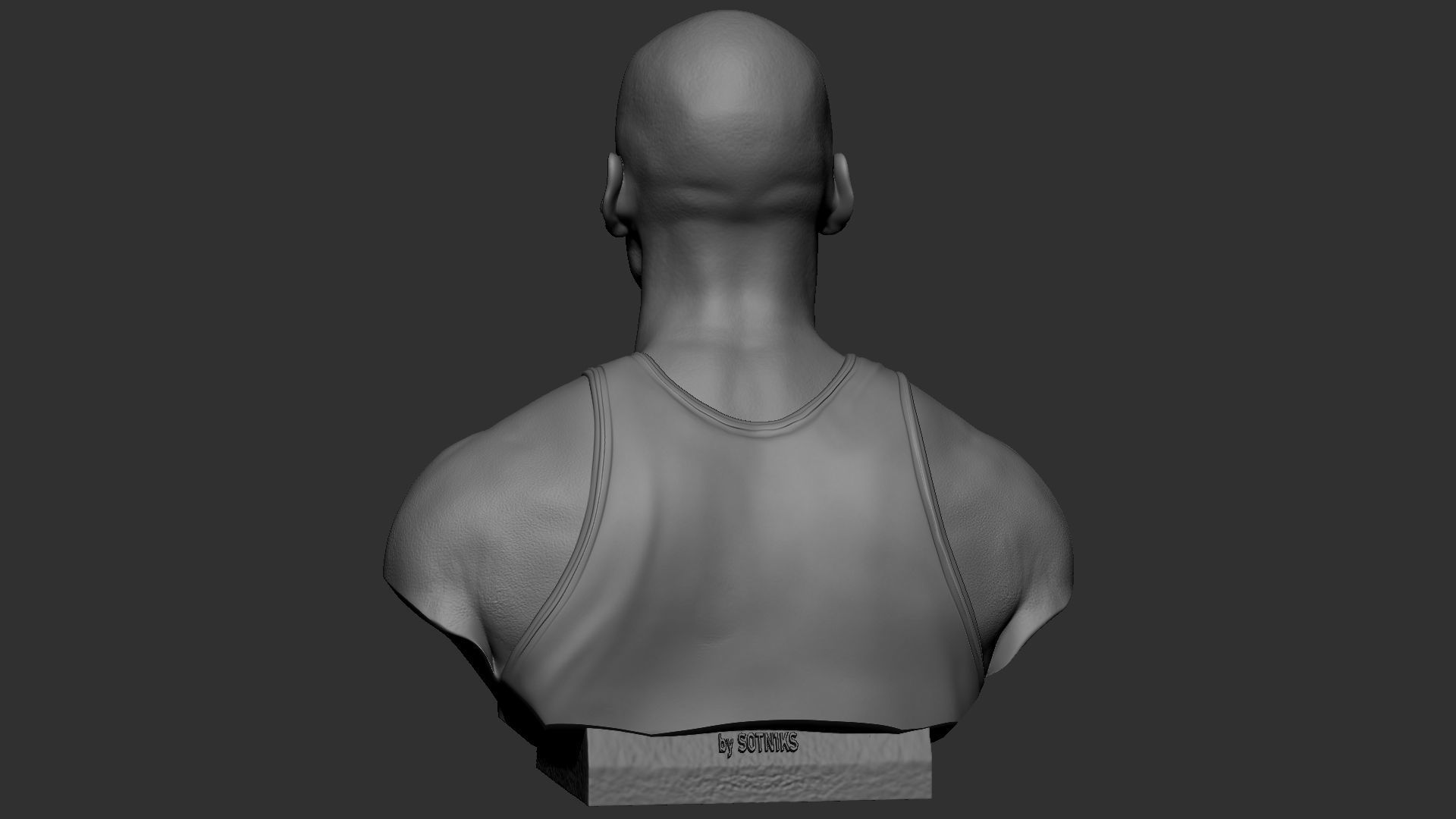 Michael Jordan 3D print model_8