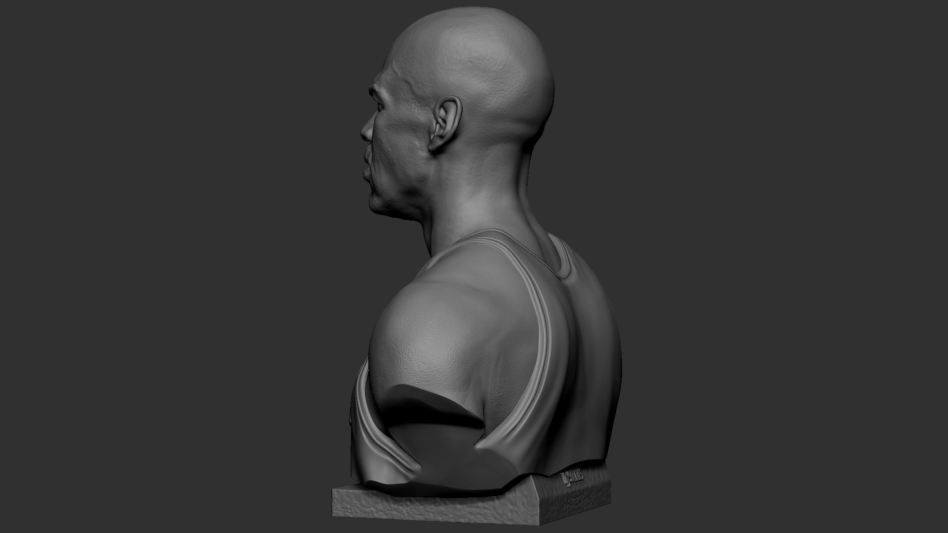 Michael Jordan 3D print model_3