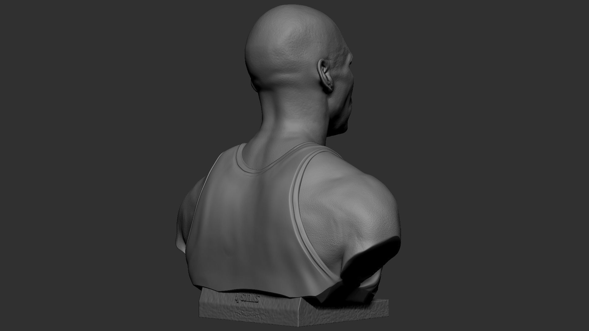 Michael Jordan 3D print model_12