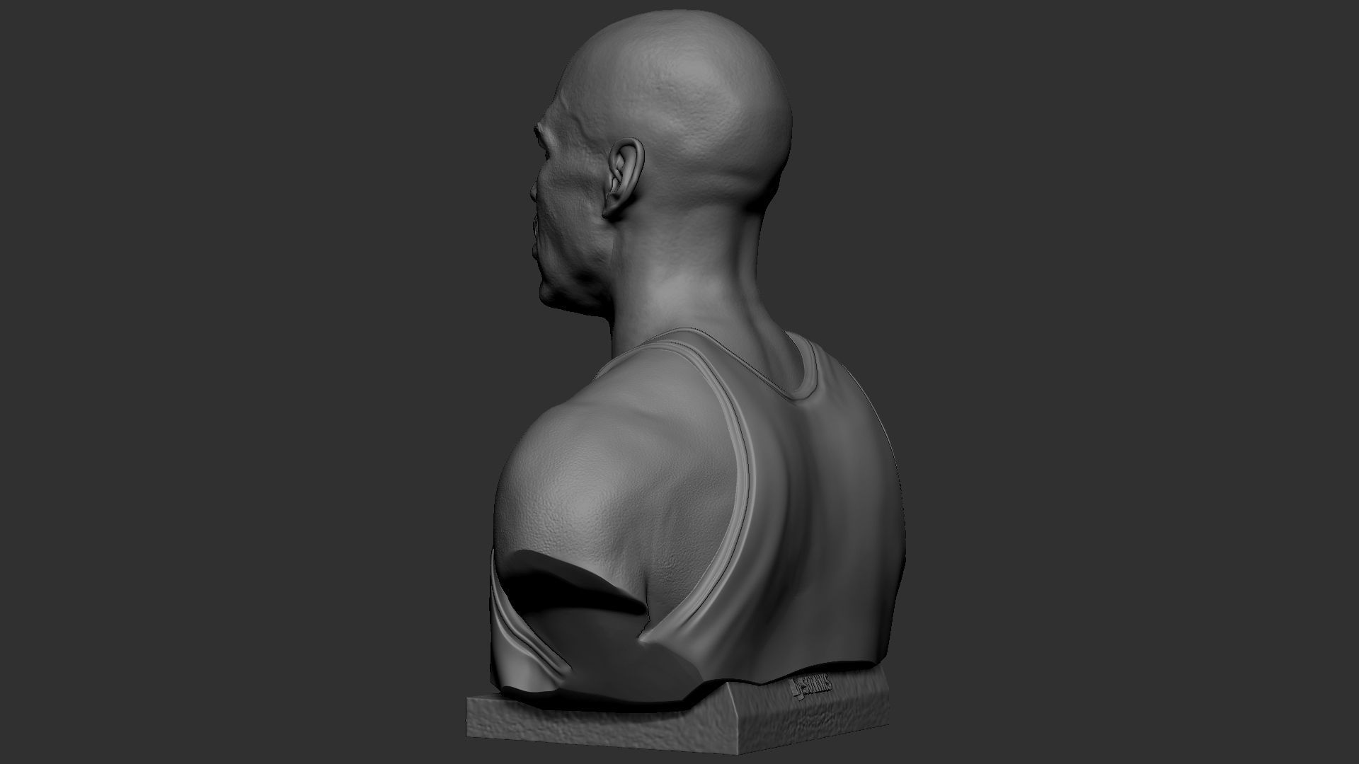 Michael Jordan 3D print model_4