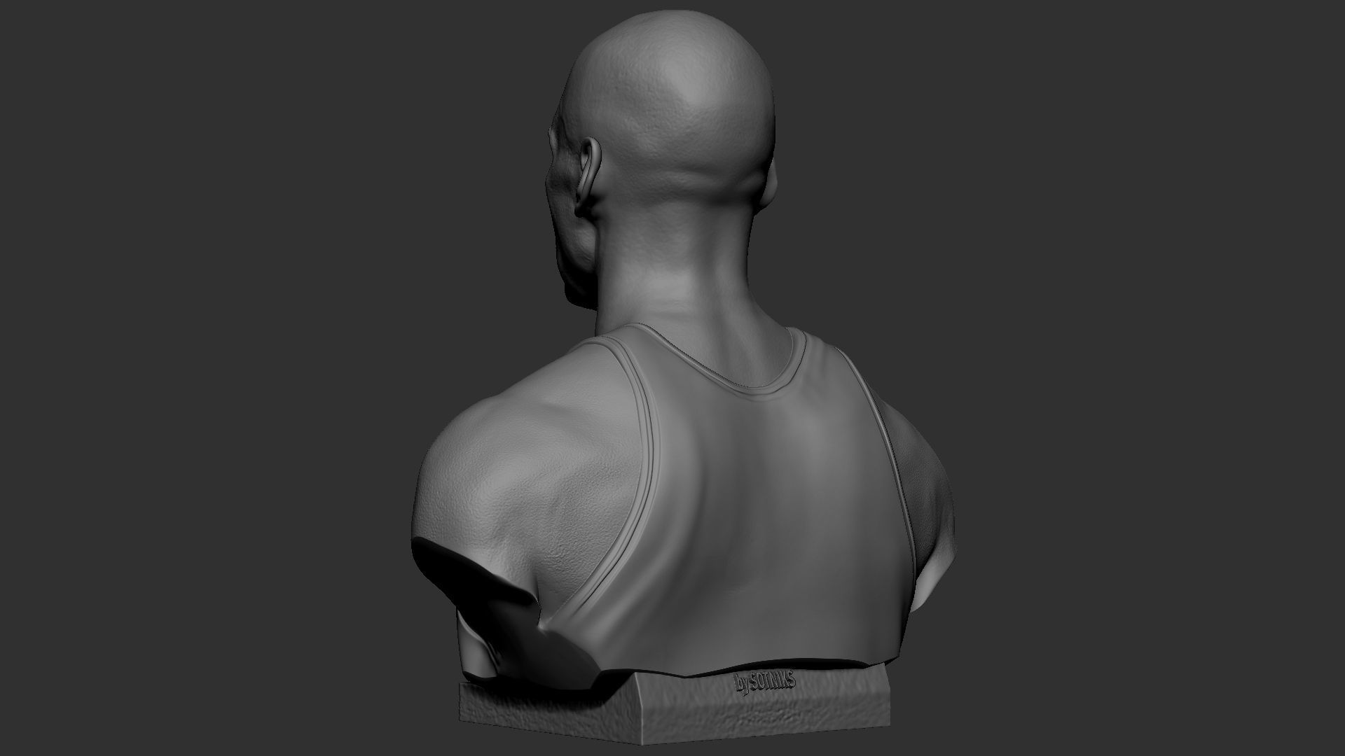 Michael Jordan 3D print model_6