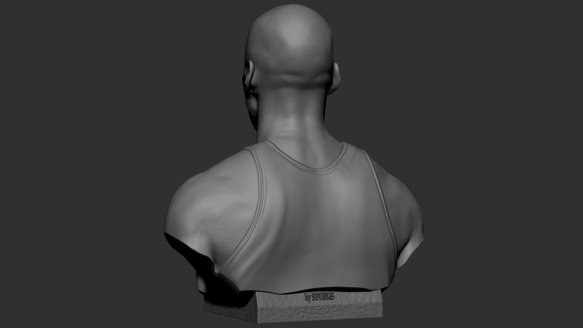 Michael Jordan 3D print model_7