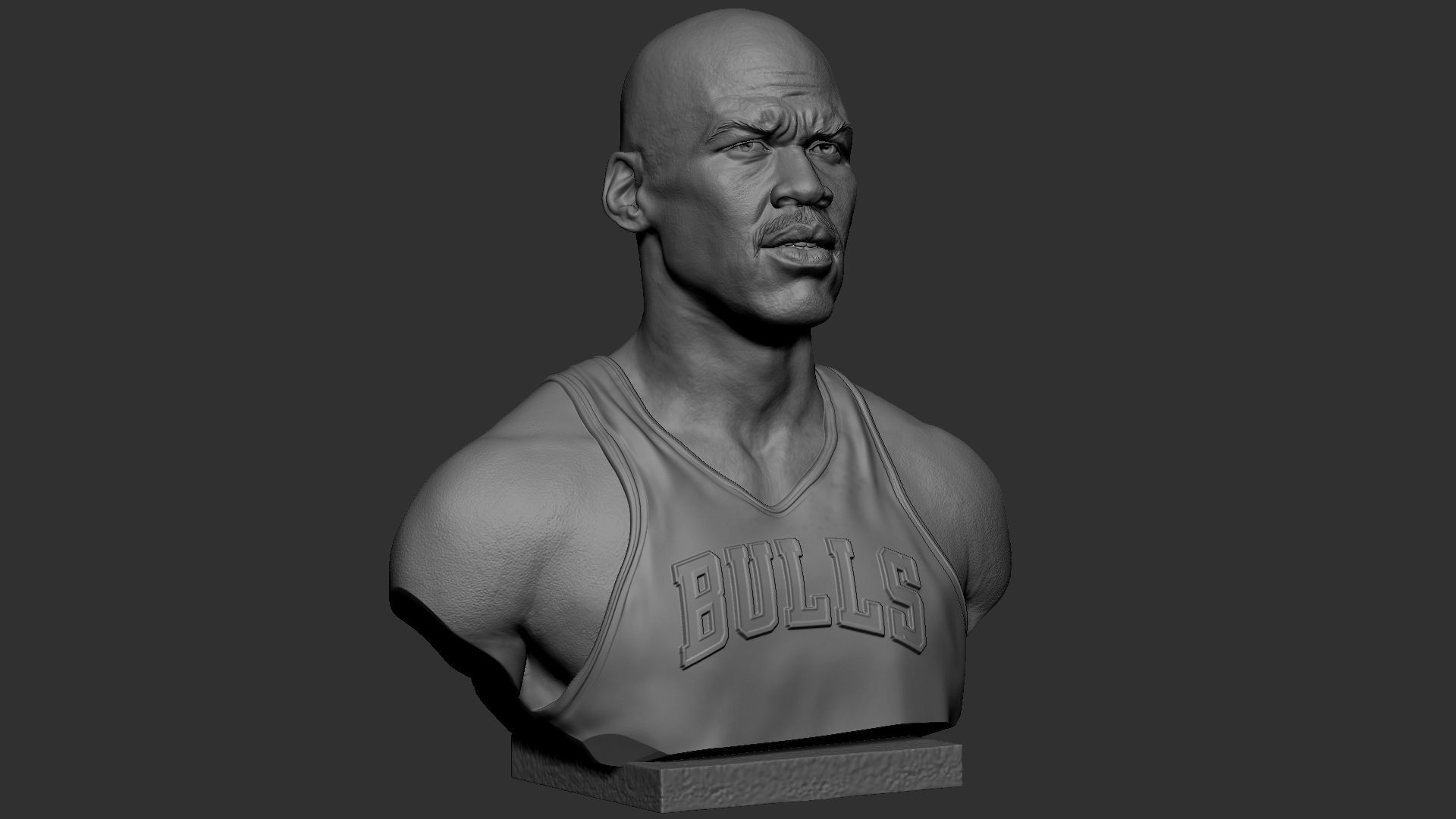 Michael Jordan 3D print model_19