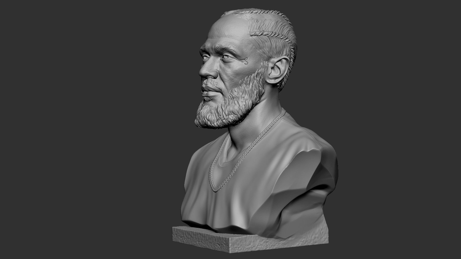 Nipsey Hussle 3D print model_34