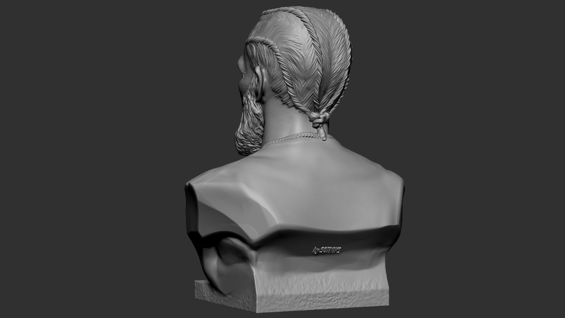 Nipsey Hussle 3D print model_5