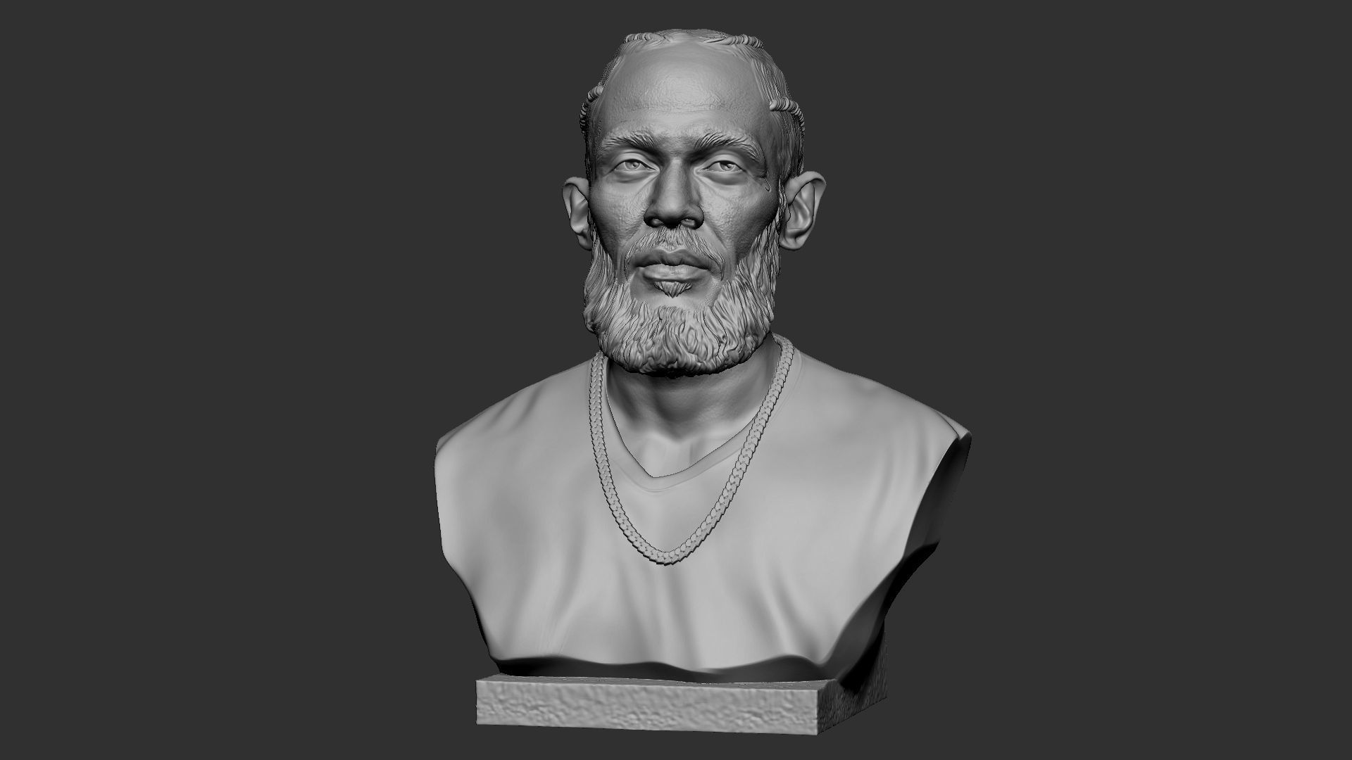 Nipsey Hussle 3D print model_13