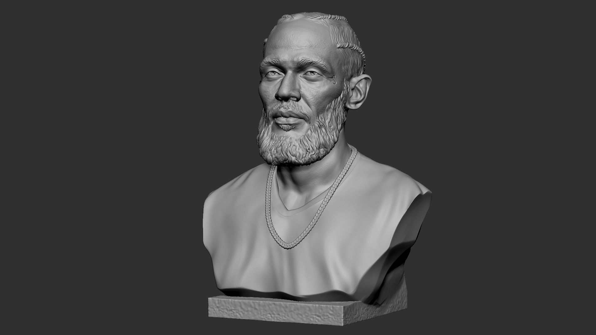 Nipsey Hussle 3D print model_24