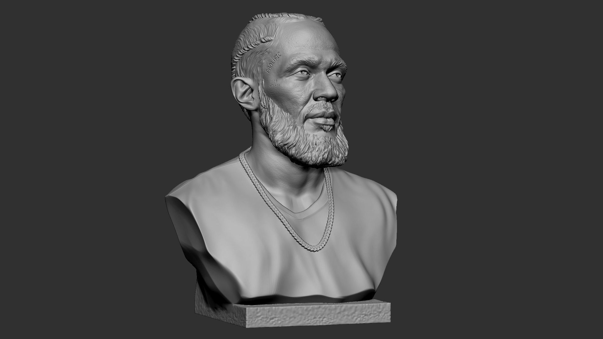 Nipsey Hussle 3D print model_19