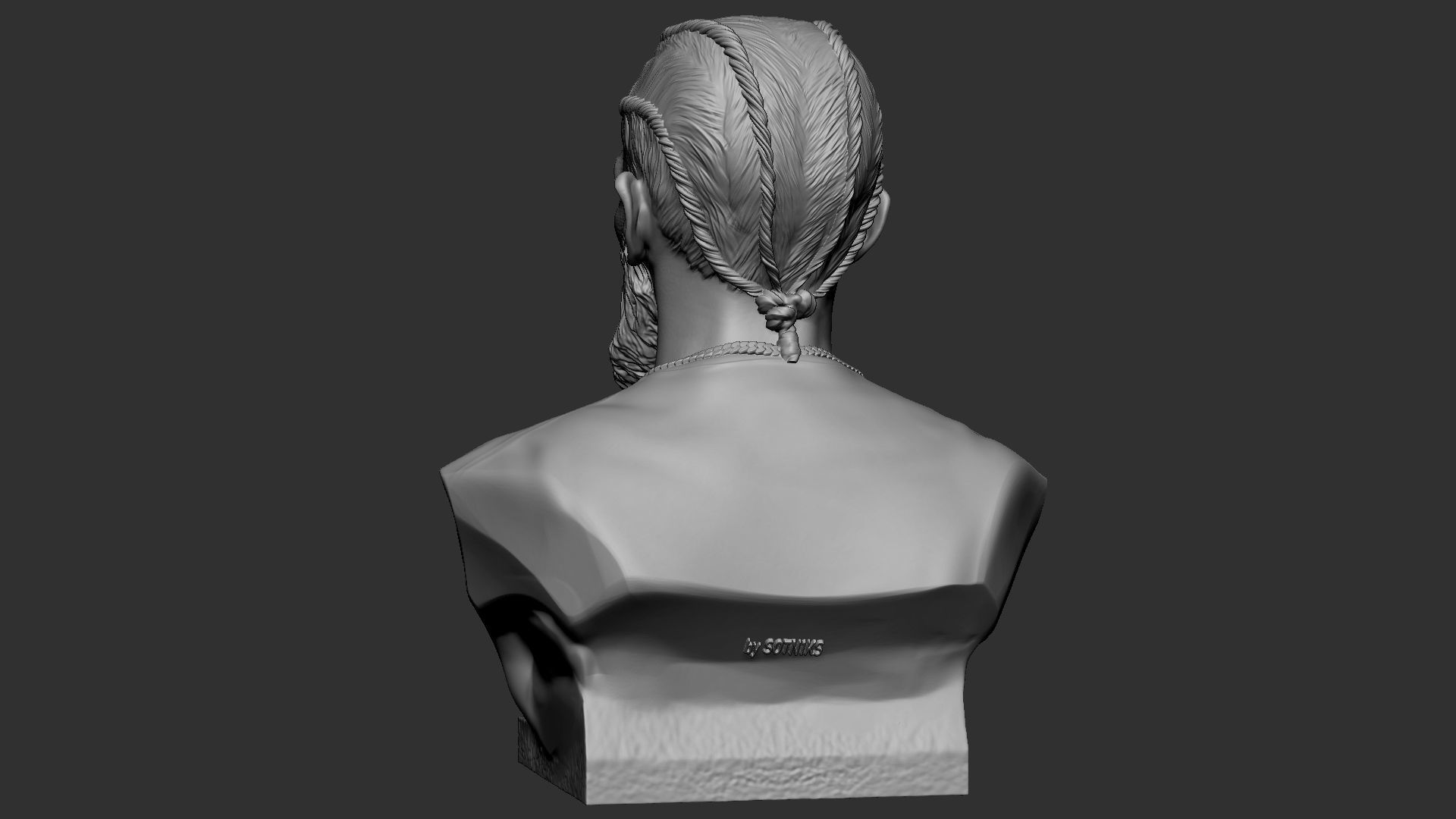 Nipsey Hussle 3D print model_6