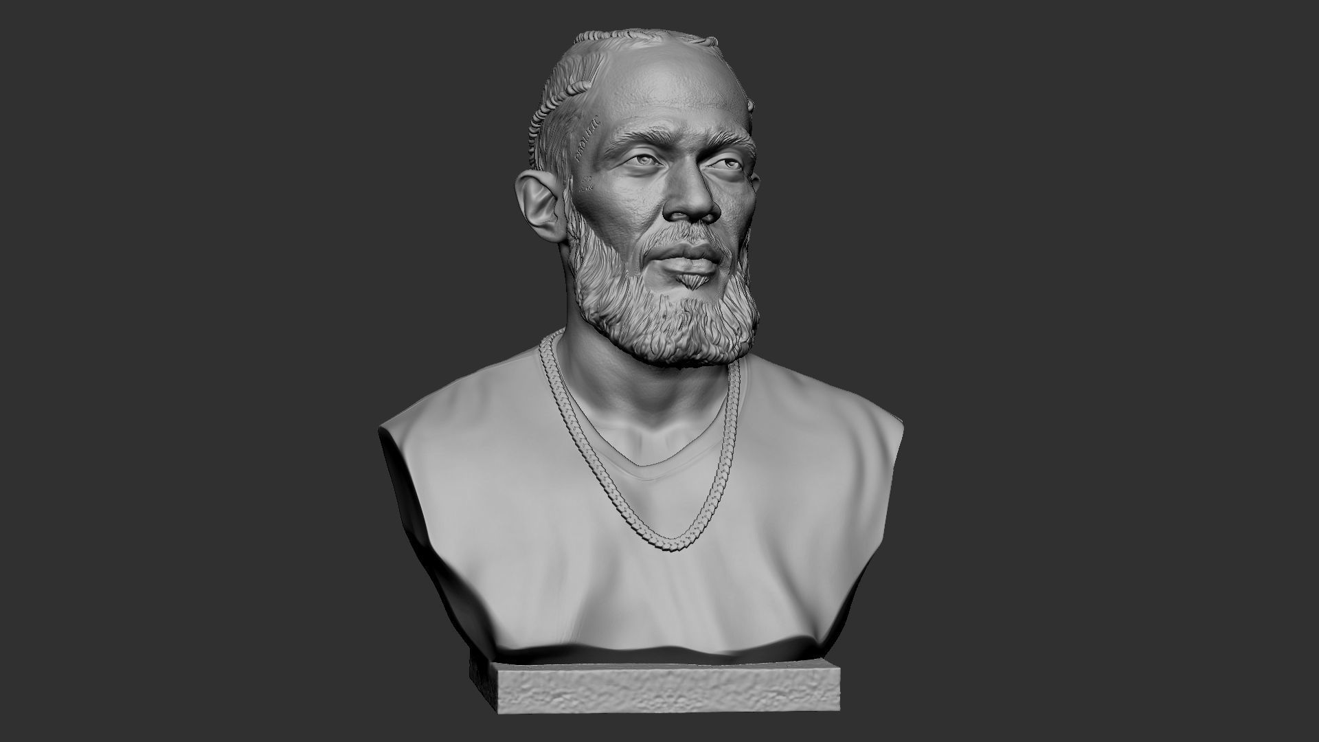 Nipsey Hussle 3D print model_20