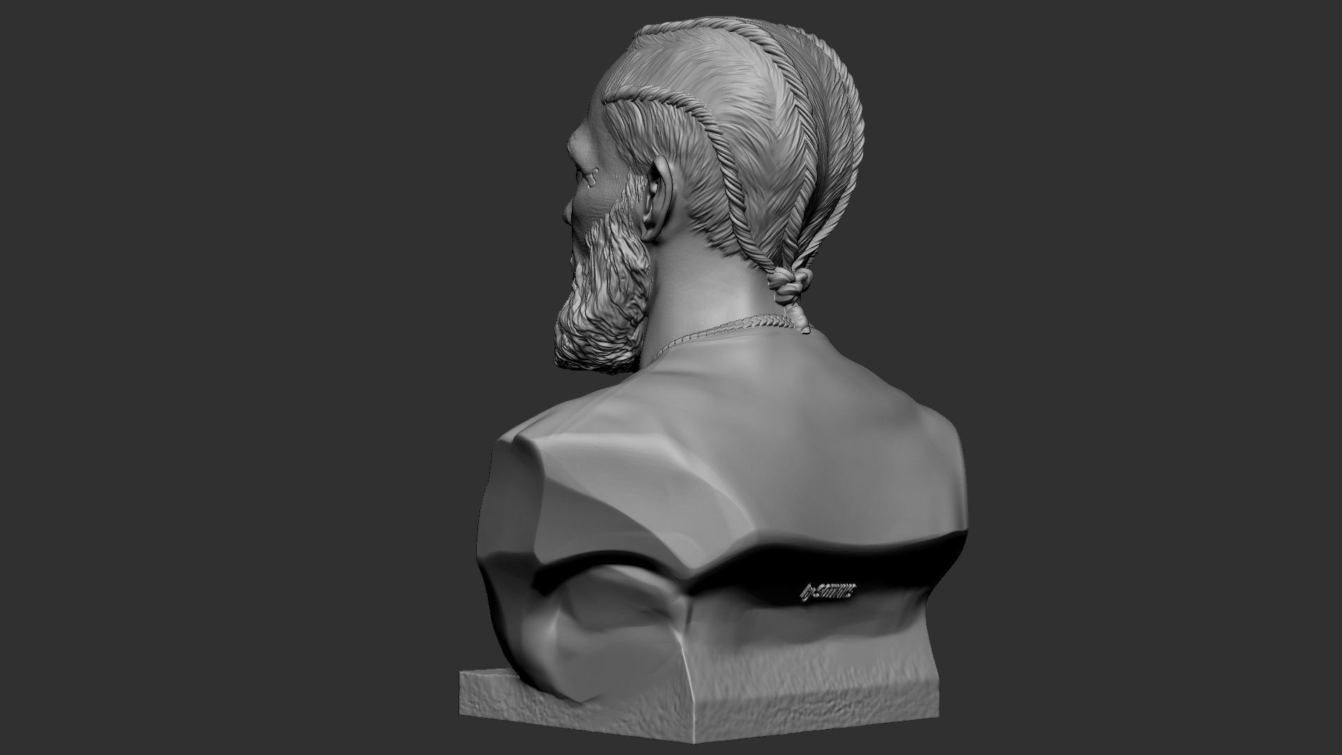 Nipsey Hussle 3D print model_4