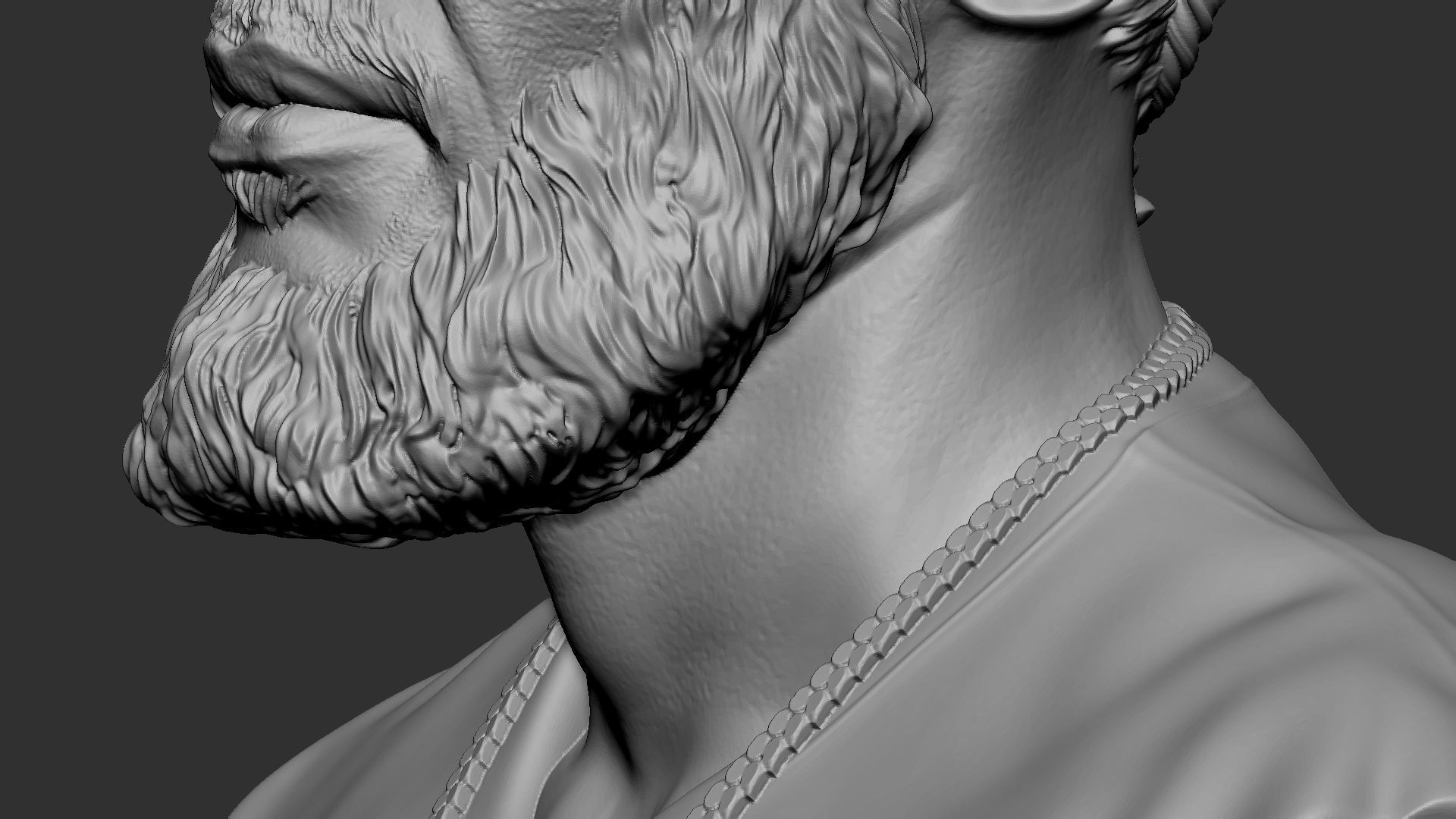 Nipsey Hussle 3D print model_25