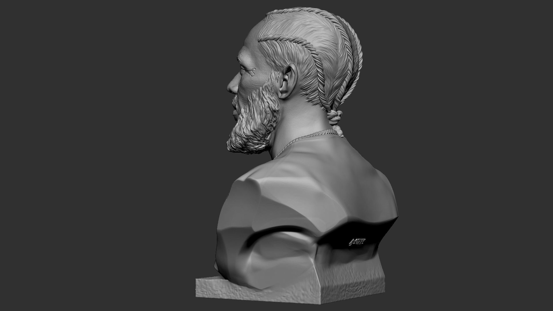 Nipsey Hussle 3D print model_3
