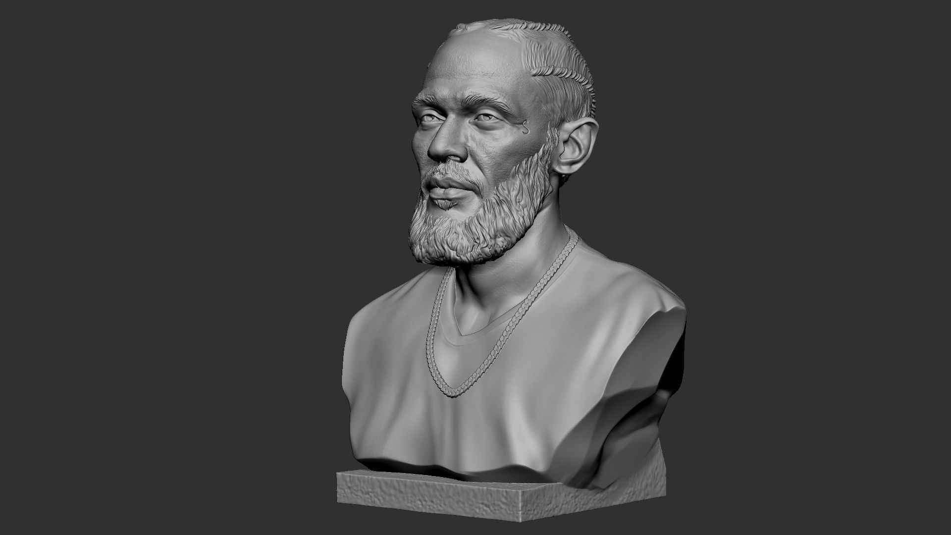 Nipsey Hussle 3D print model_33