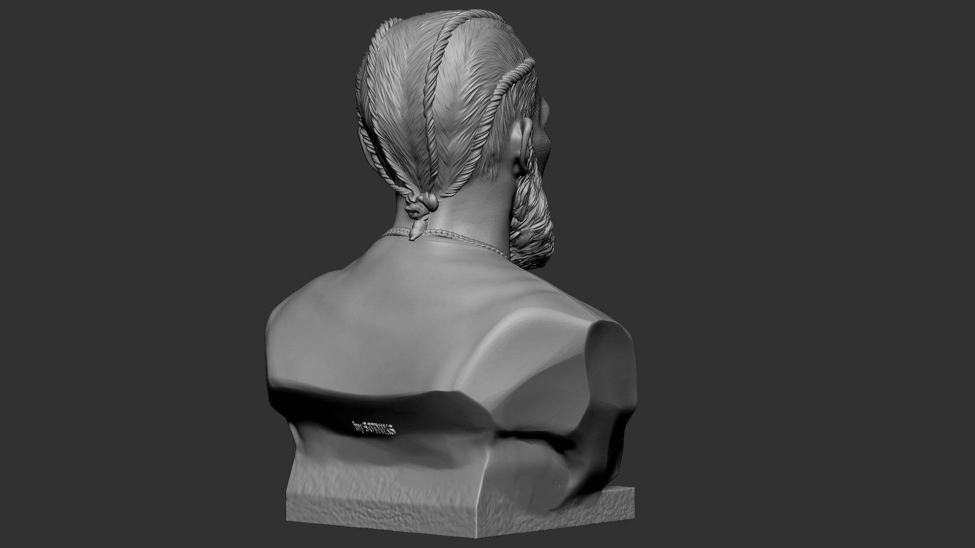 Nipsey Hussle 3D print model_11