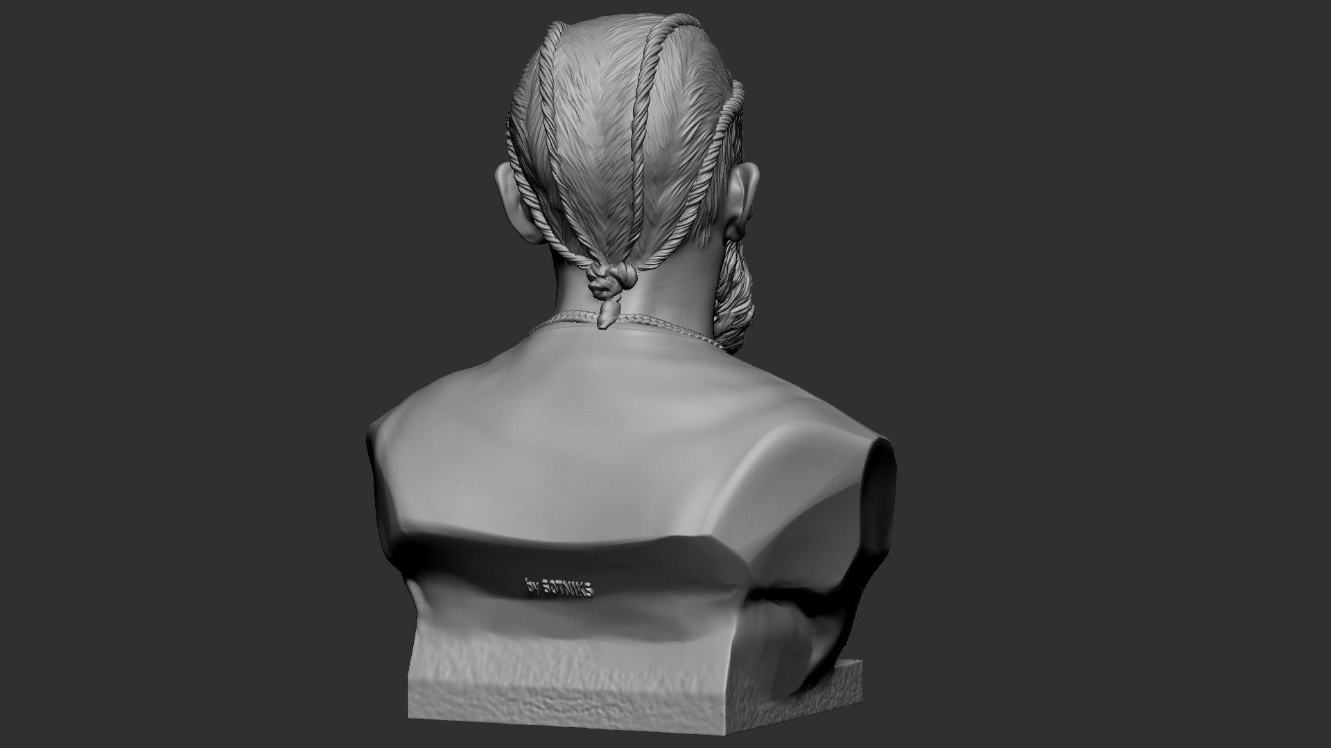 Nipsey Hussle 3D print model_10