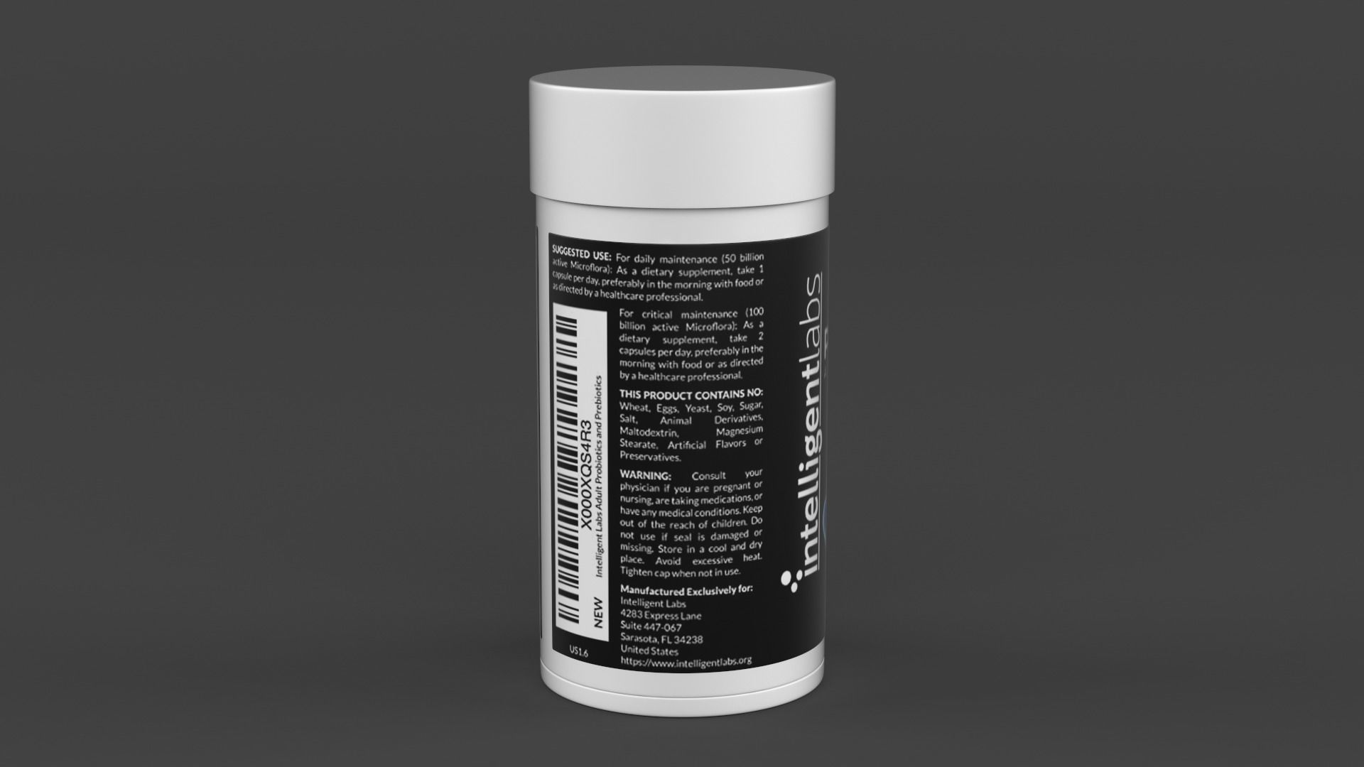 Digestive Supplement 3D model_8