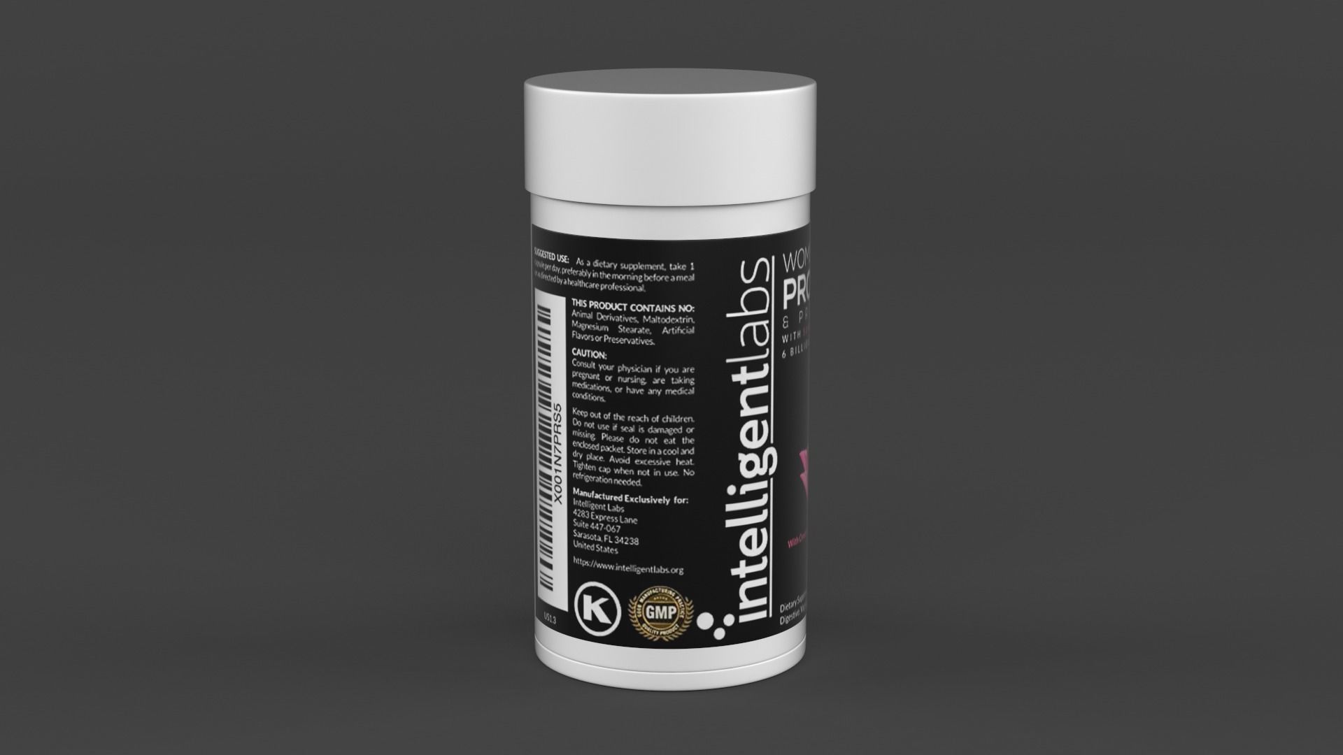 Digestive Supplement 3D model_5