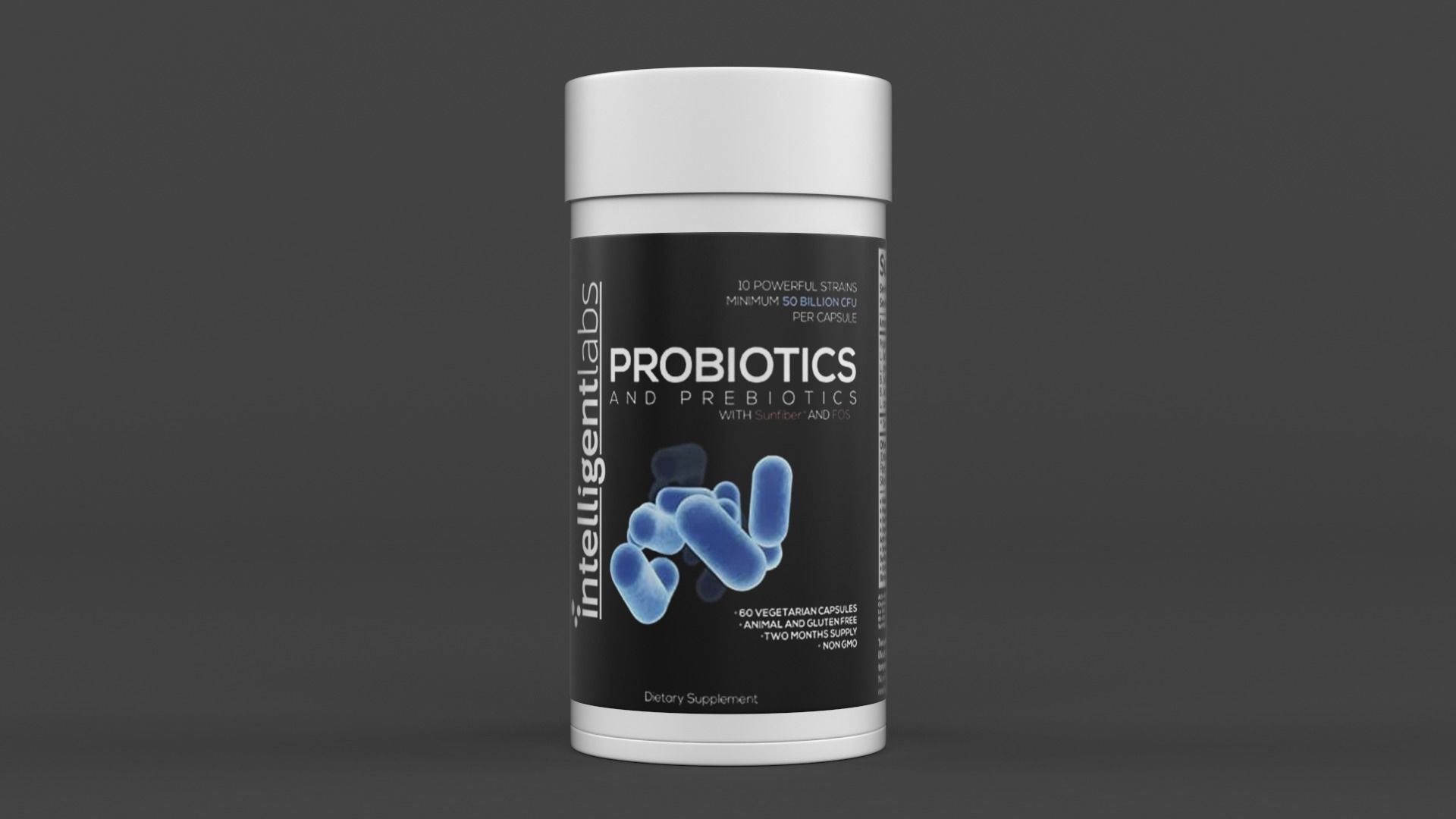 Digestive Supplement 3D model_7