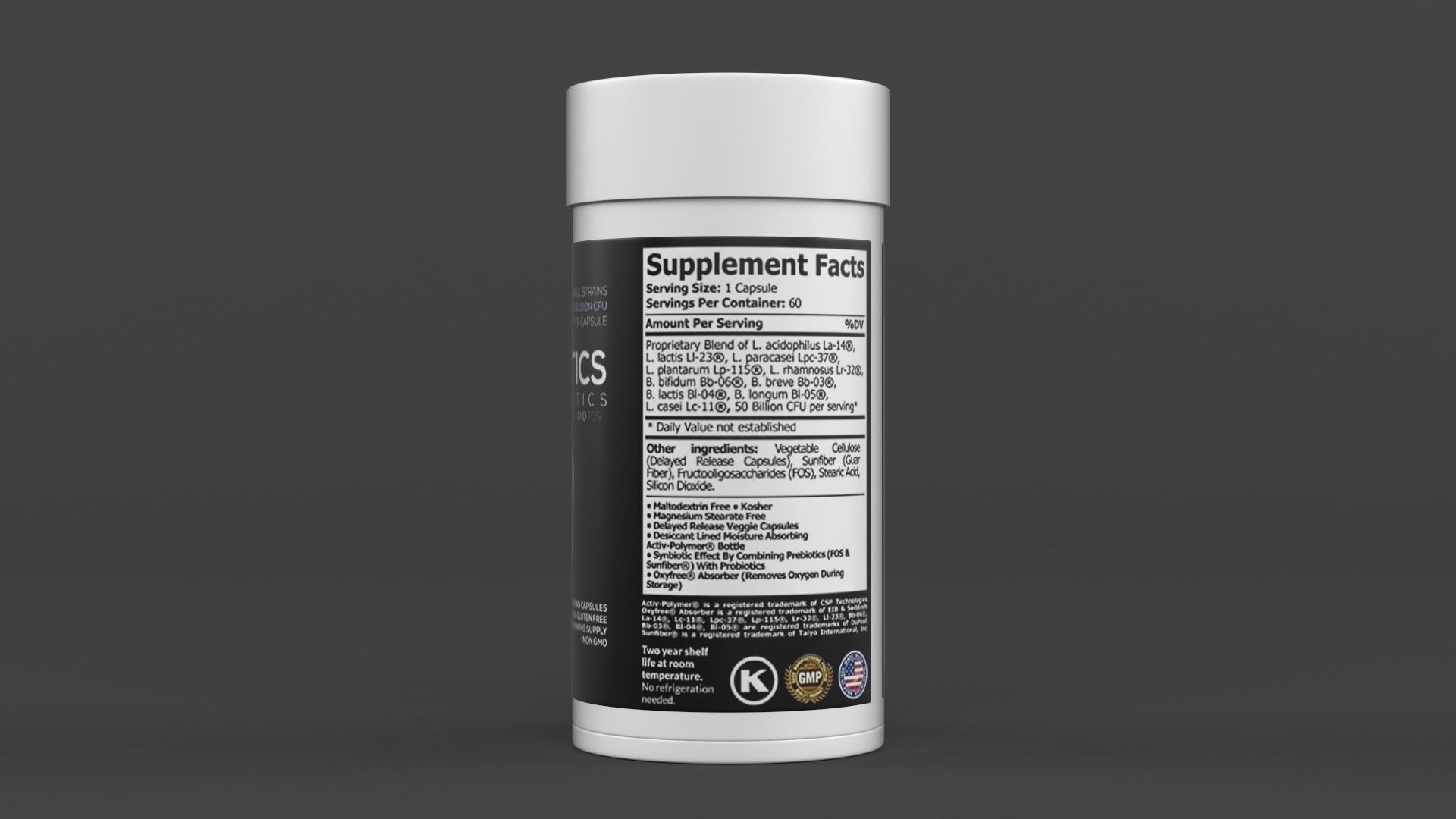 Digestive Supplement 3D model_9