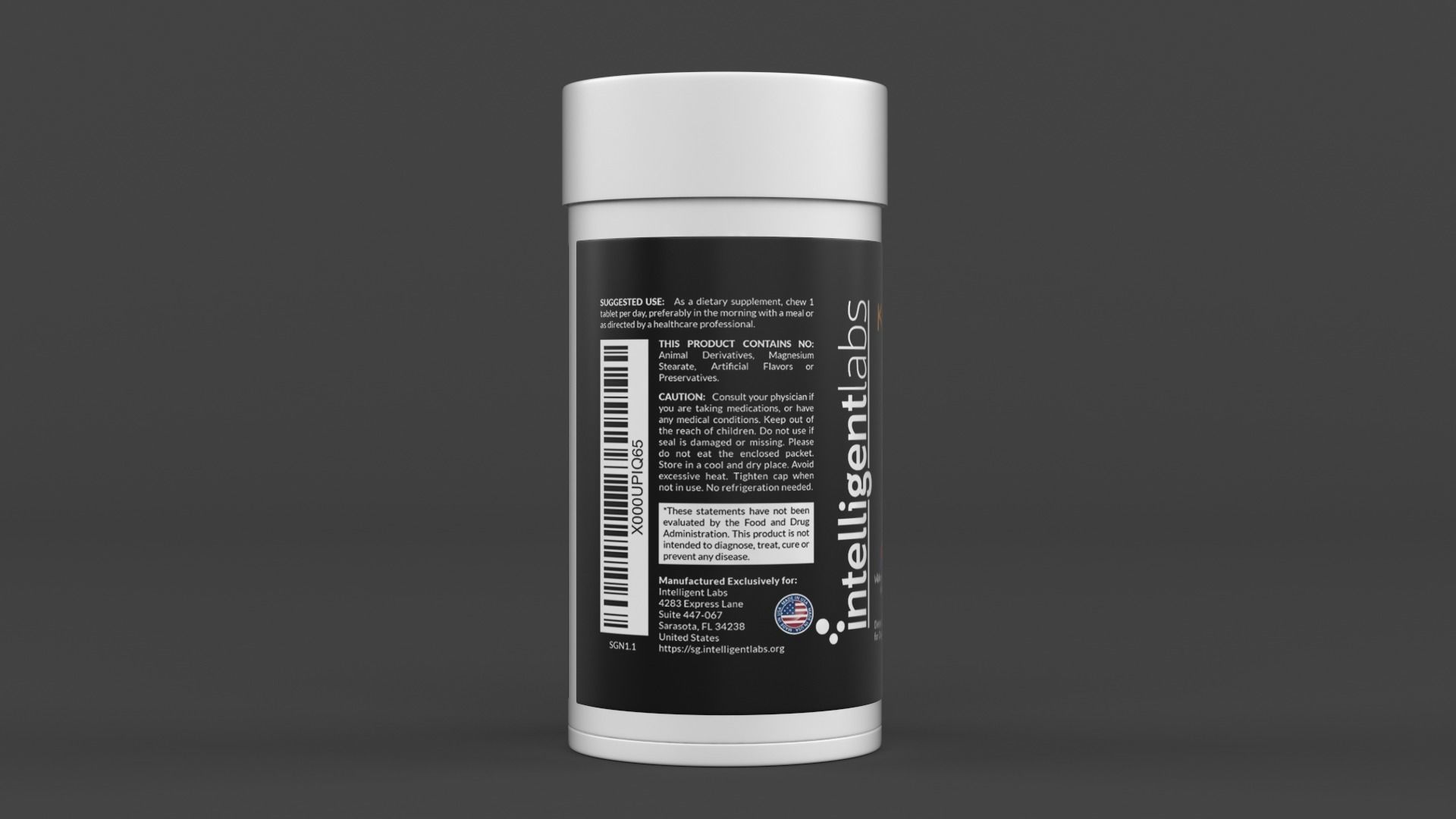 Digestive Supplement 3D model_3