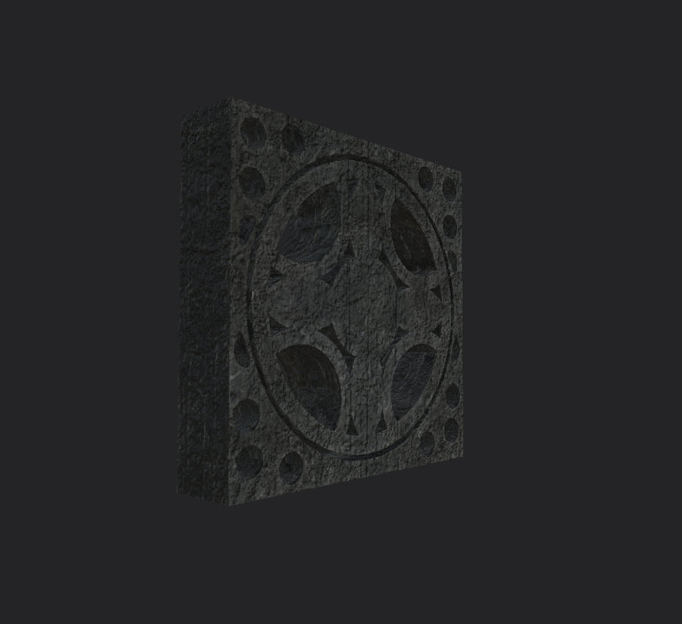 Grills and fences Low-poly 3D model_1