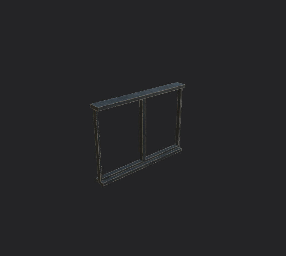 Grills and fences Low-poly 3D model_25
