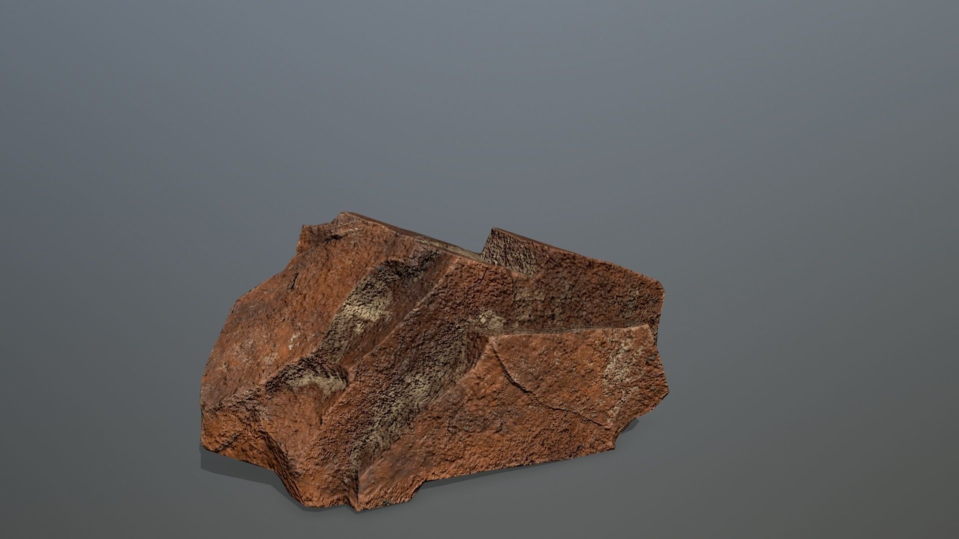 Rock Set 8 Low-poly 3D model_14