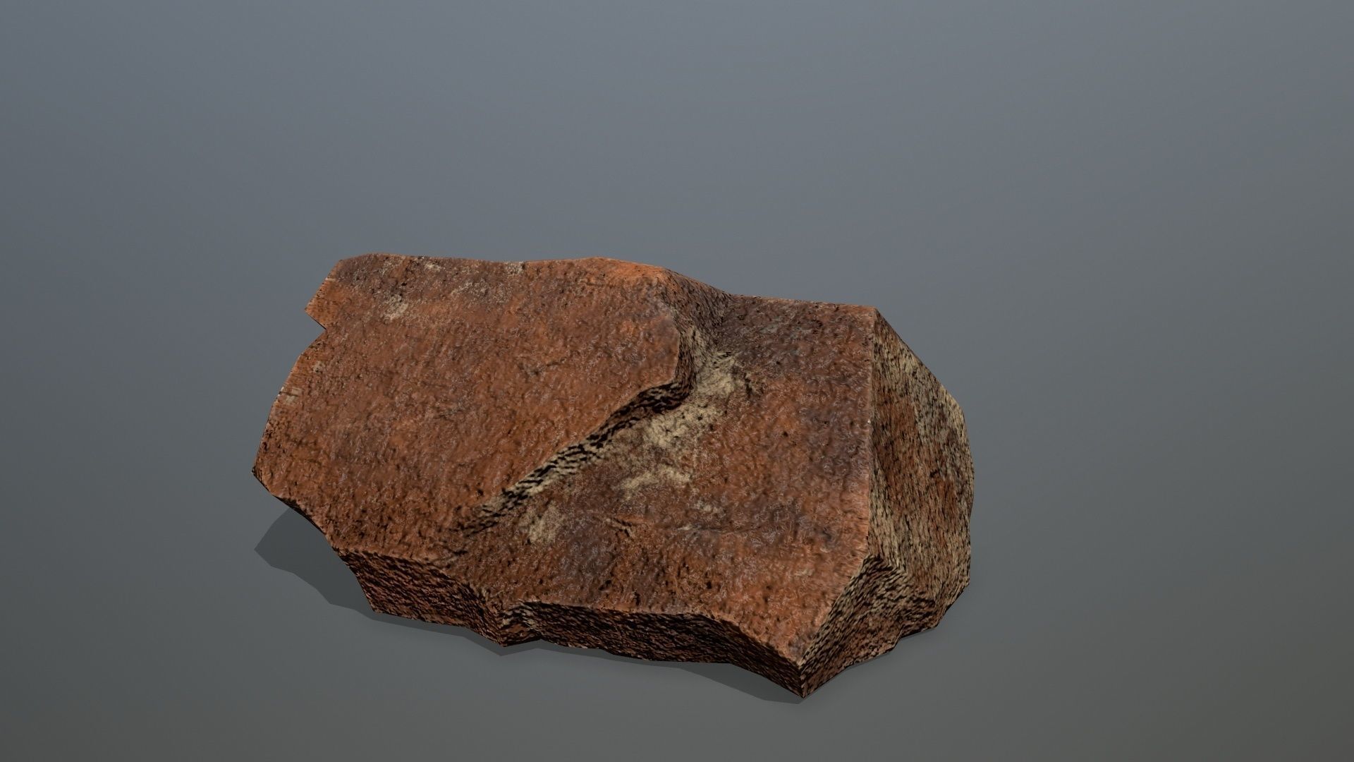 Rock Set 8 Low-poly 3D model_11