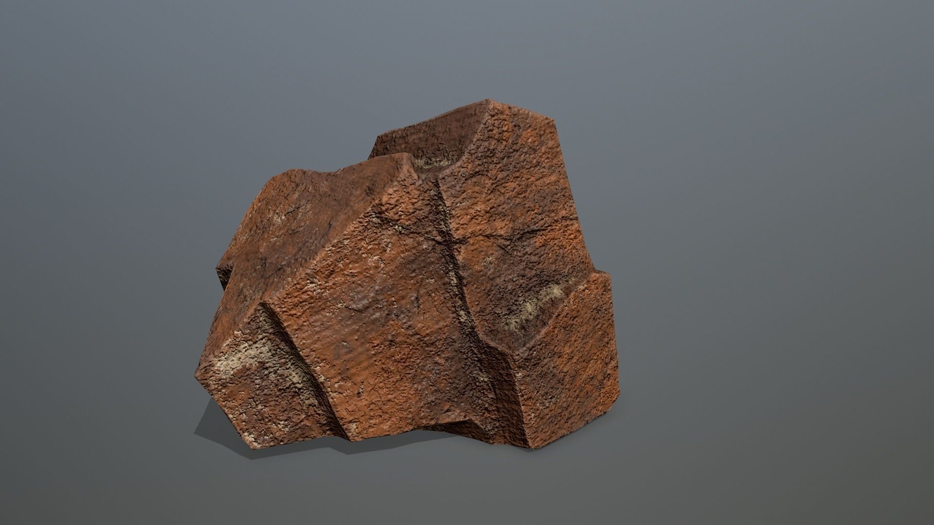 Rock Set 8 Low-poly 3D model_15