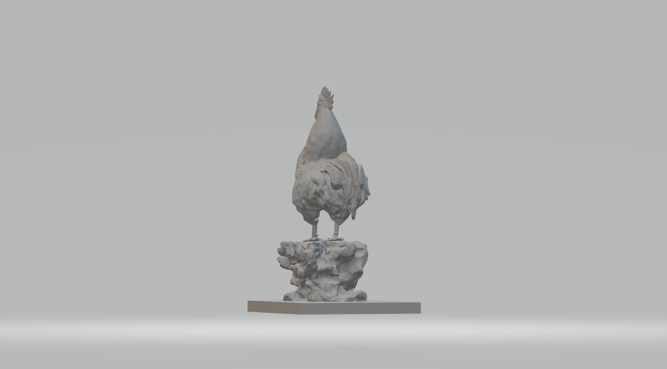 Rooster 3D print model_1