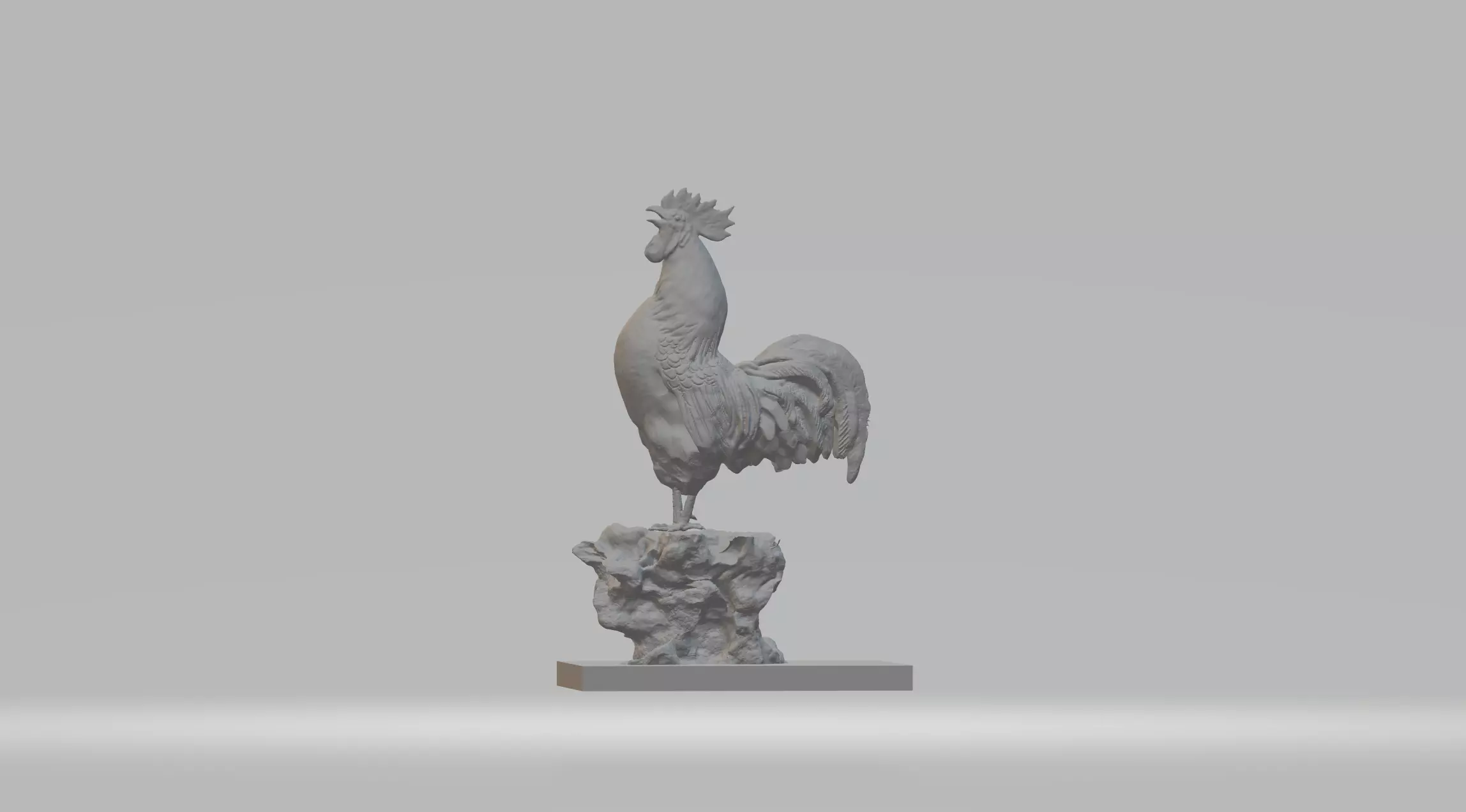 Rooster 3D print model_0