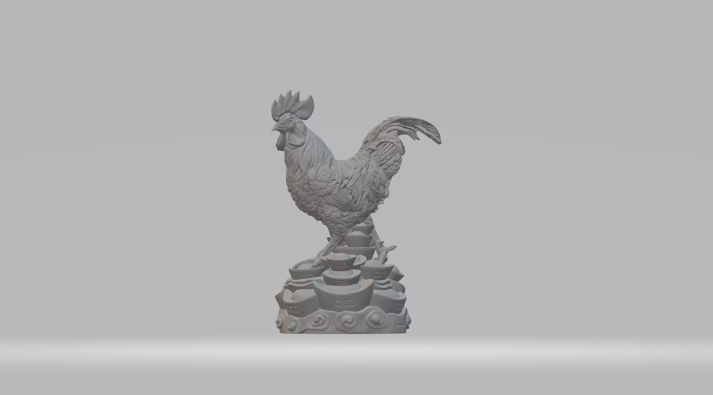 Lucky Rooster 3D print model